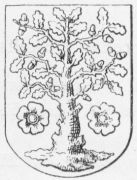 Bjæverskov Herreds våbenmærke anno 1648